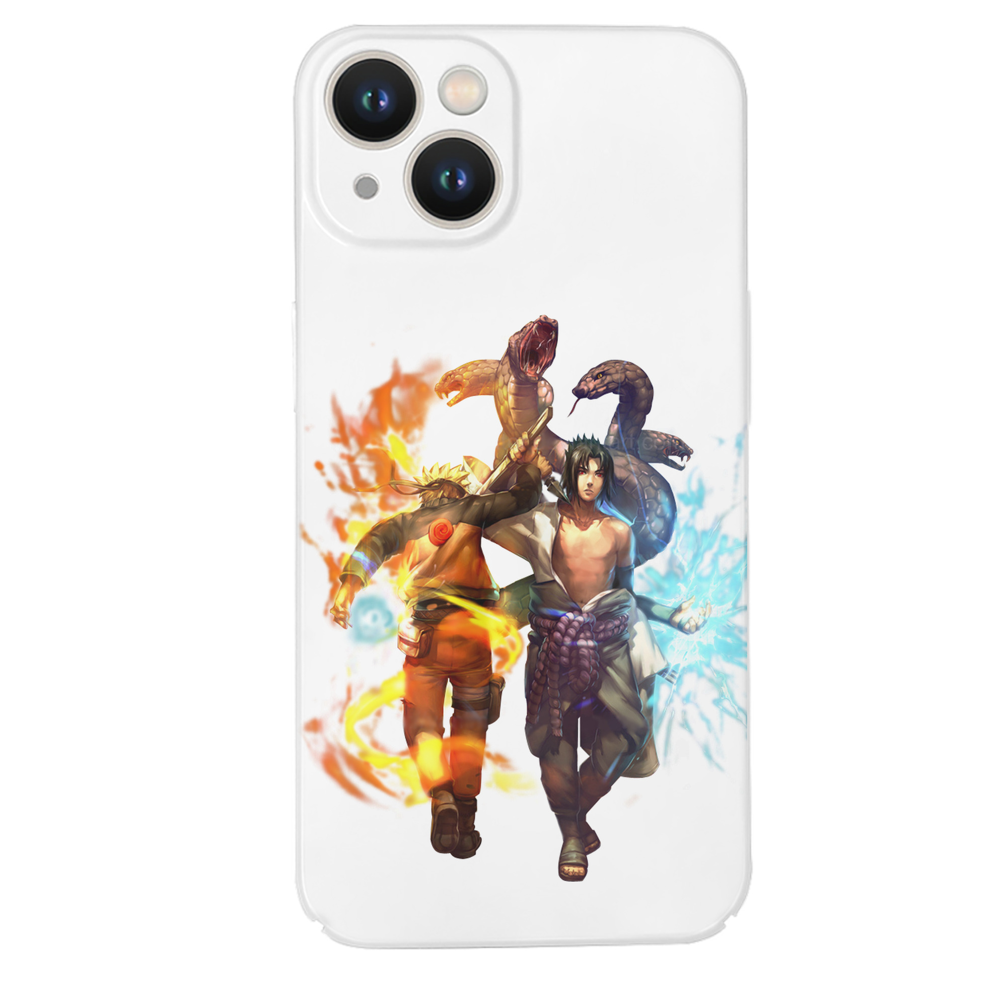 （画像用） NARUTO -ナルト- うちは サスケ Uchiha Sasuke 【iPhone 14シリーズ対応】ハードケース